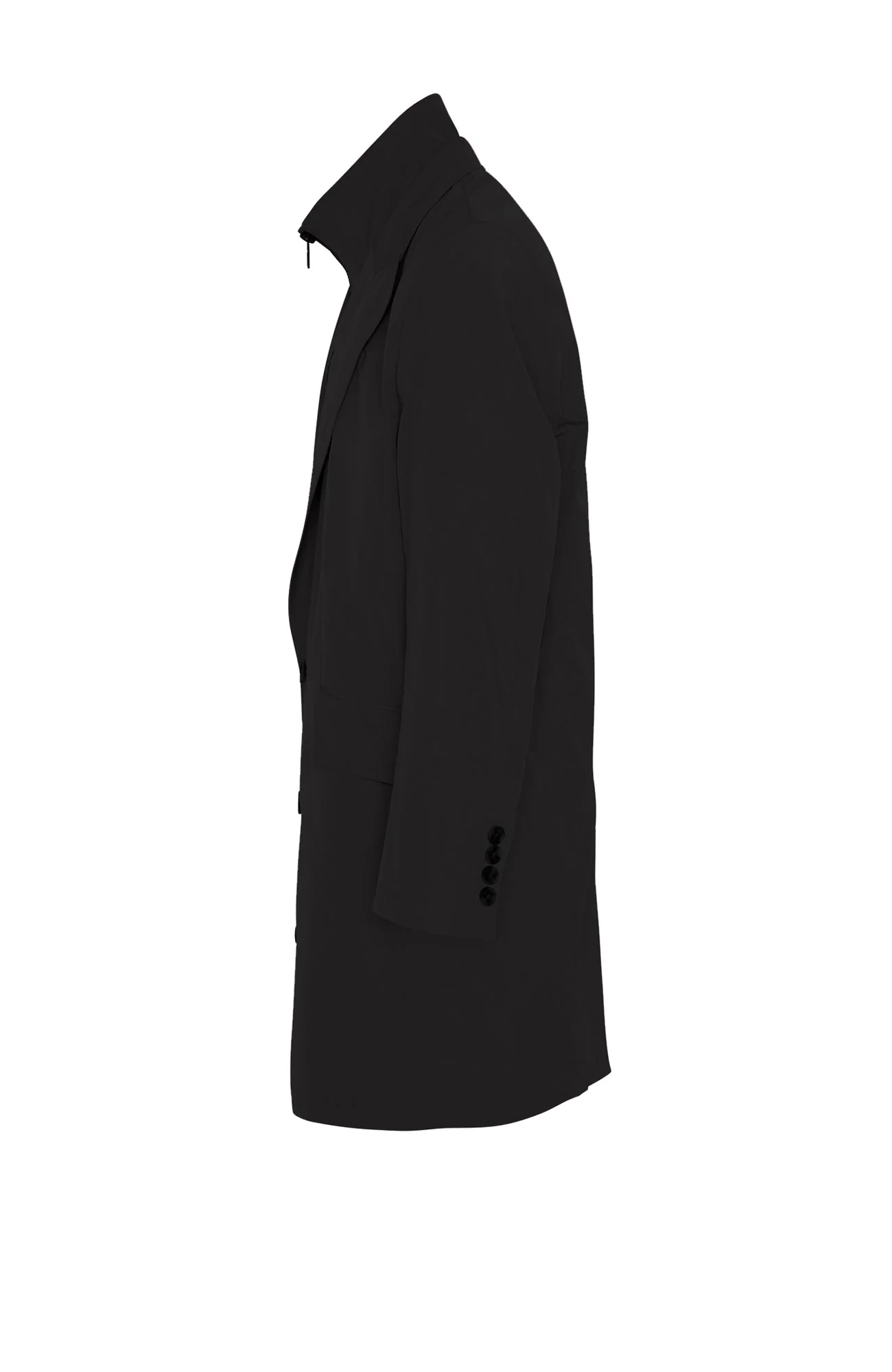 Fox Black Water Repellent Topcoat - Image 3