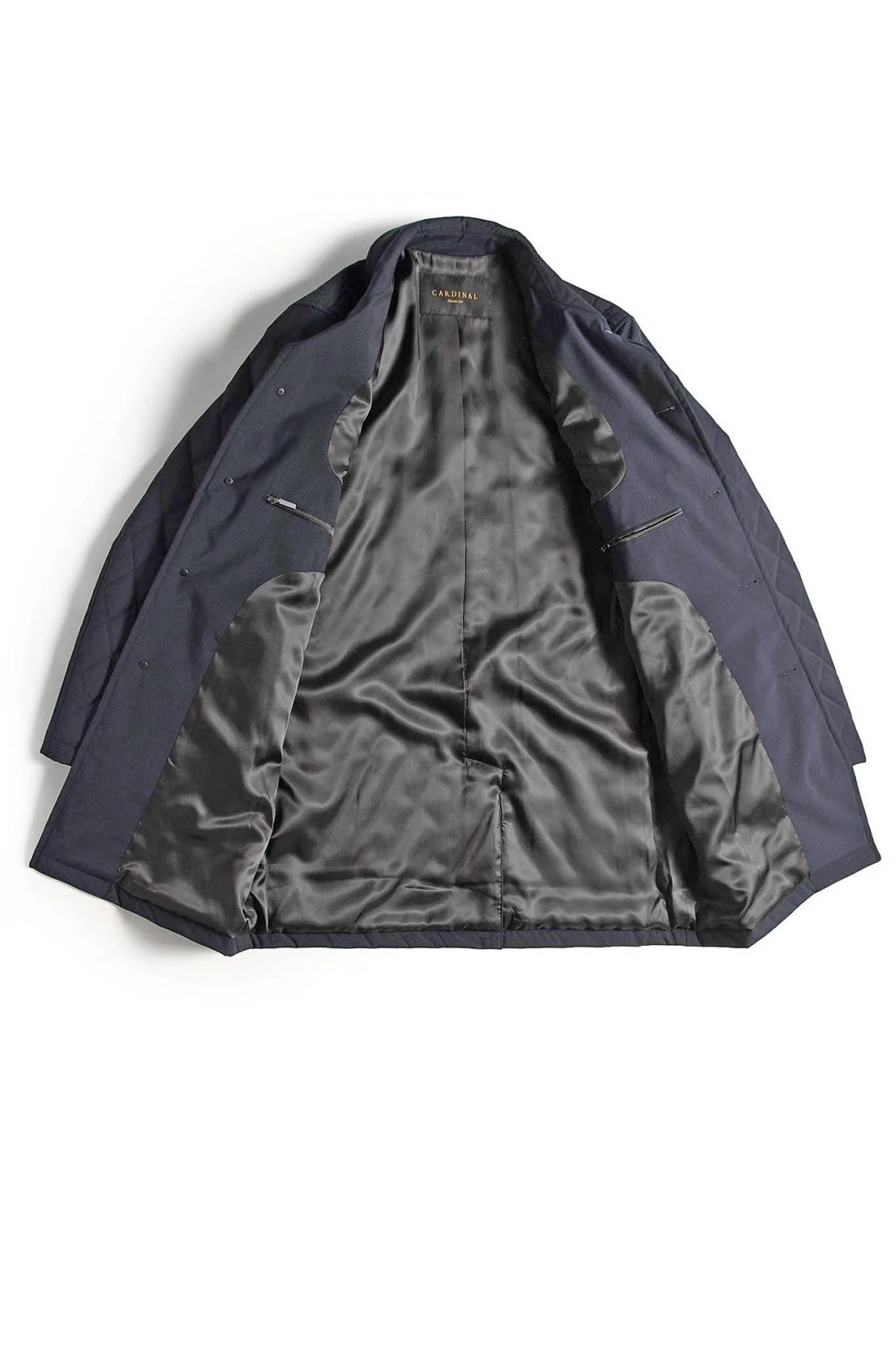 Mansfield Navy Wool Carcoat - Image 4